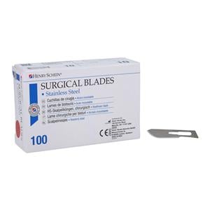 Stainless Steel Sterile Surgical Blade #10 100/Bx