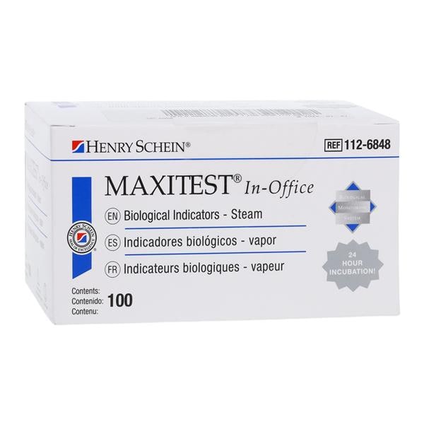 Maxitest Biological In Office Indicator Refill 100/Bx, 4 BX/CA