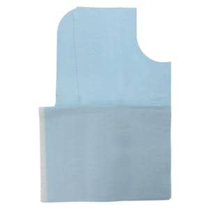 Dri-Gard Oral Surgery Towel 3 Ply Tiss/Poly 29 in x 42 in Bl Disposable 50/Ca
