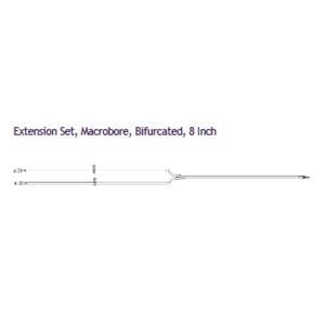 IV Extension Set 8" 50/Ca