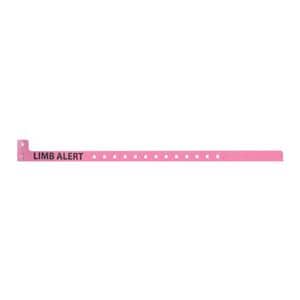 Sentry SuperBand Alert Wristband Polyester Pink Adult / Pediatric 500/Bx