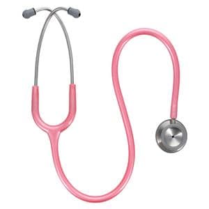 Adscope 603 Classic Stethoscope Adult BCA Mtlc Pnk Single Lumen Tubing Ea