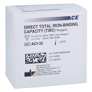 dTIBC Reagent Color:3x8.5mL/B:3x3mL 120 Count 1/Kt