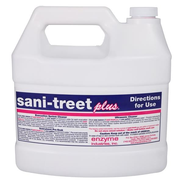 Sani-Treet Plus Evacuation System Cleaner Enzymtc Conc Liq 1 Gallon Ea