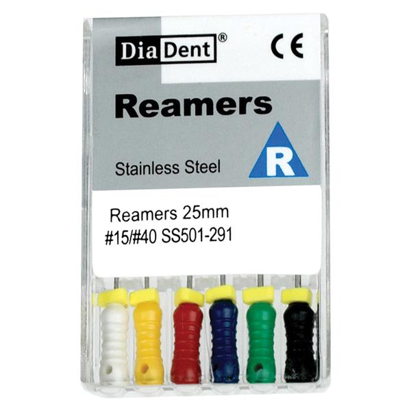 Hand Reamer 21 mm Size 10 Stainless Steel 6/Pk