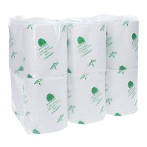 Green Tree Basics Toilet Tissue White 1 Ply 96Rl/Ca