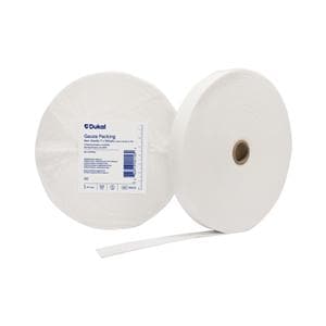 100% Cotton Gauze Packing 1"x100Yd 4 Ply Non-Sterile LF