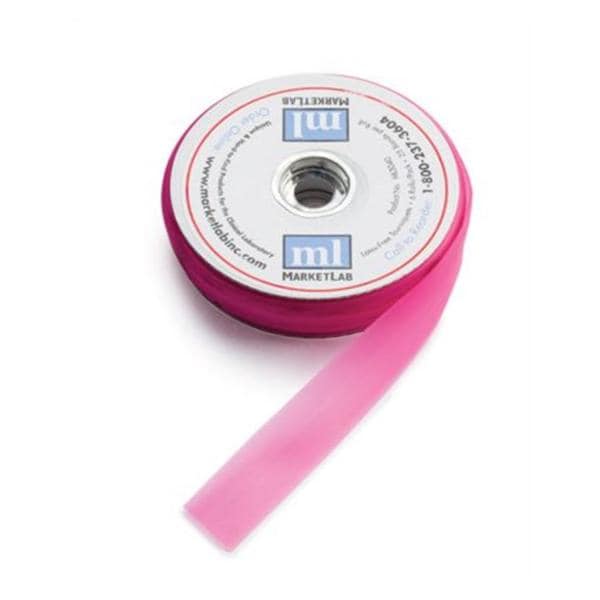 Compressing Device Tourniquet 18x1" Pink LF Dsp 1Rl/Pk