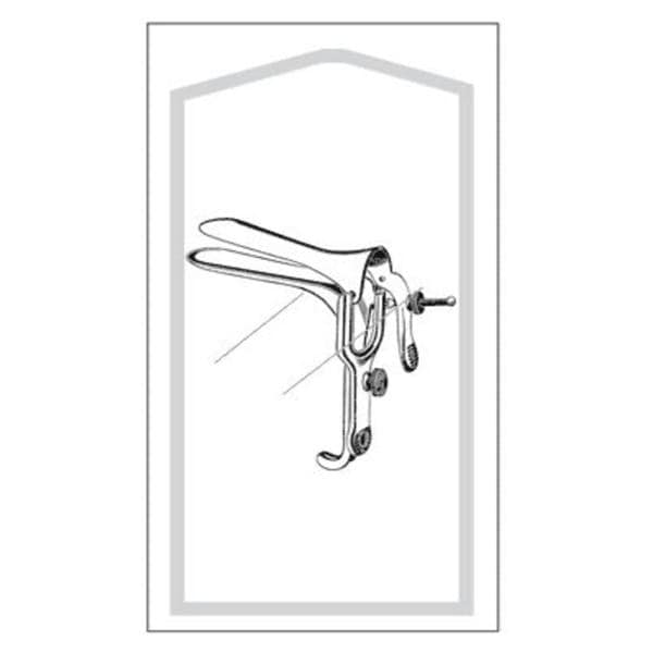 Econo Graves Vaginal Speculum 3x3/4" Small 25/Bx