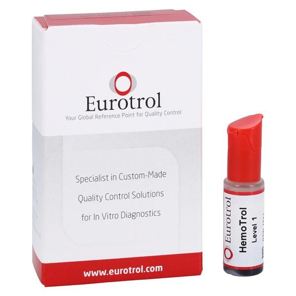 Hemotrol HGB: Hemoglobin Level 1: Low Control 2x1mL For Analyzer Ea
