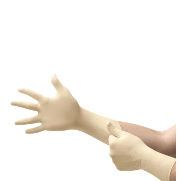 MICROFLEX Exam Gloves Medium Extended Natural Non-Sterile