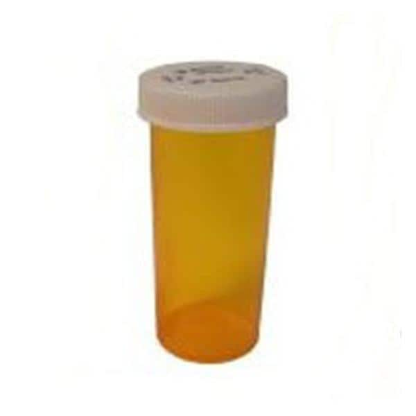 Medicine Vial Plastic 6 Dram Blue Reusable 600/Ca