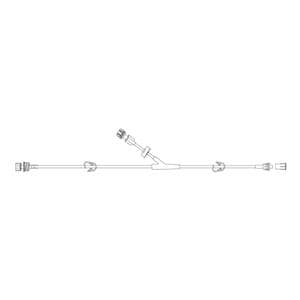 IV Administration Set Y-Connector 93" Priming Volume 3mL 50/Ca