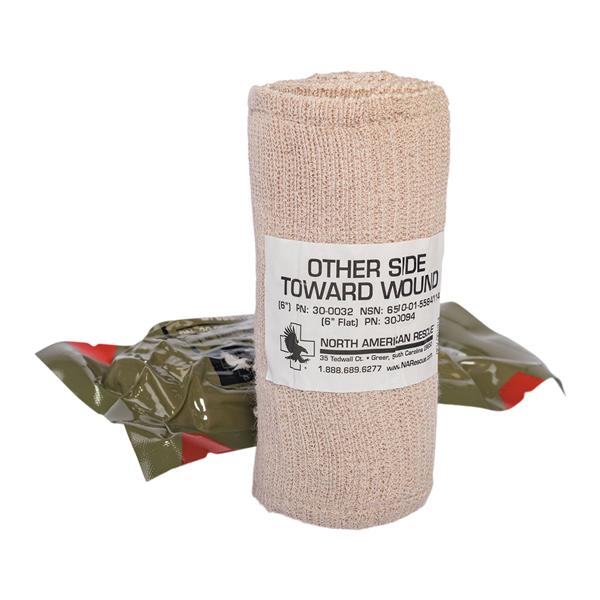 NAR Elastic Emergency Trauma Dressing 70x6" Sterile Maxi Large LF