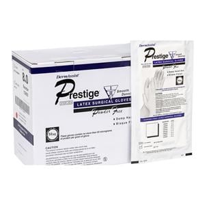 DermAssist Prestige DHD Latex Surgical Gloves 8.5 Natural 200Pr/Ca