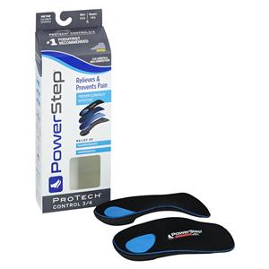 Powerstep ProTech Control Insole Blue/Gray Men 5-6.5 / Women 7-8.5
