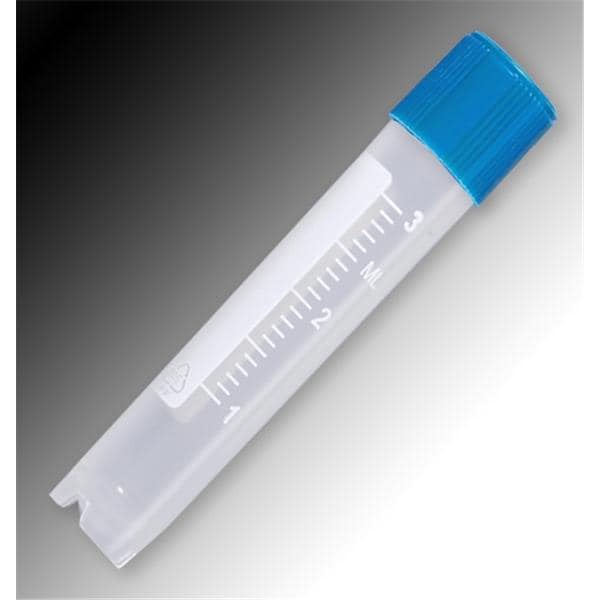 Sample Tube 3mL Polypropylene Non-Sterile 1000/Pk
