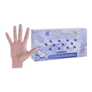 Durasafe Vinyl Exam Gloves X-Large White Non-Sterile