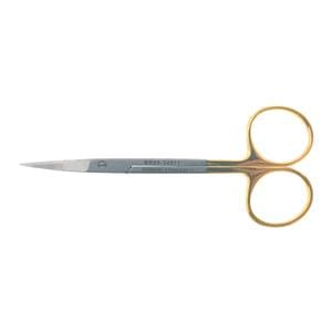 Iris Scissors Curved 4-1/2" Tungsten Carbide Non-Sterile Reusable Ea