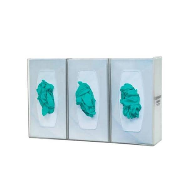 Polycarbonate Glove Box Holder Triple Ea