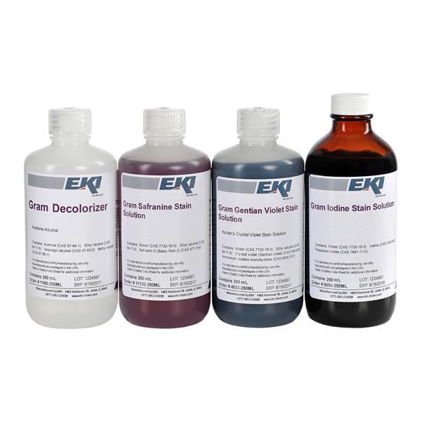 Stain Kit Gram With 35deg Labeling Area Ea