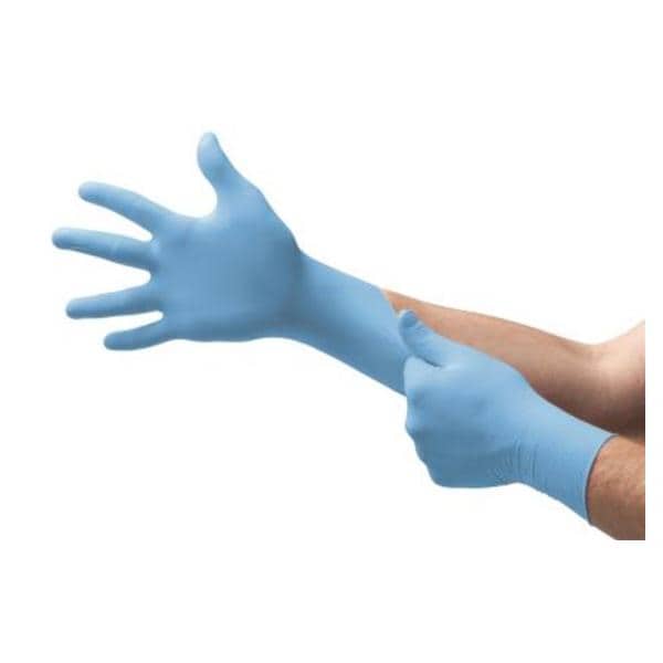 MICRO-TOUCH Nitrile Exam Gloves X-Large Blue Sterile 200/Ca