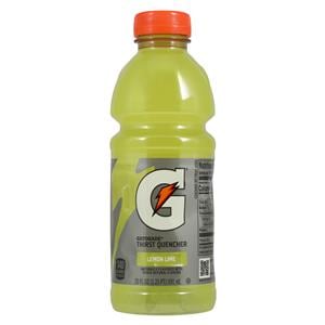 Gatorade Sports Beverage Lemon Lime 20oz Wide Mouth Bottle 24/Ca