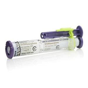 Hydromorphone HCl Injection 2mg iSecure Prefilled Syringe 1mL 10/Package