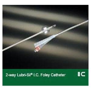 Lubri-Sil Catheter Foley 20Fr 5cc Standard Round Tip Hydrogel Coated 2-Way 12/Ca