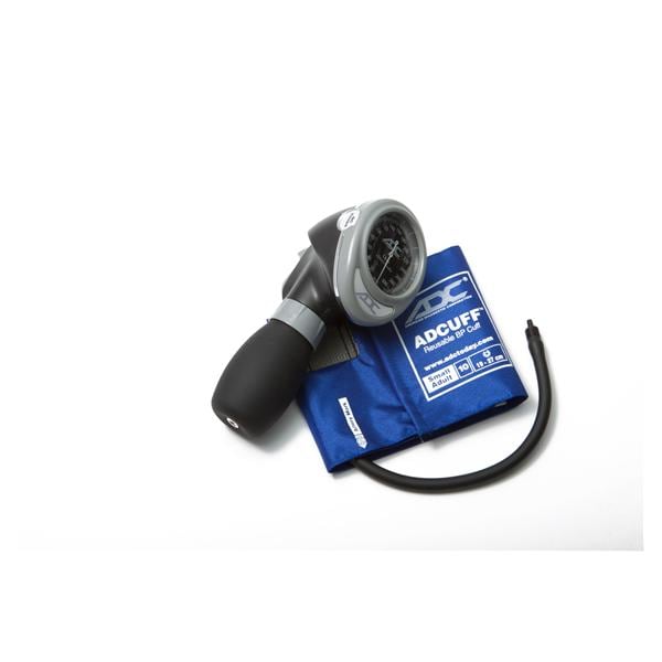 Diagnostix Palm Aneroid Sphygmomanometer Size 10 Ryl Bl LF Arm Dial Display Ea