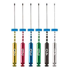 LightSpeed LSX Rotary Hand File 31 mm Size 20-45 Nickel Titanium Assorted 6/Pk