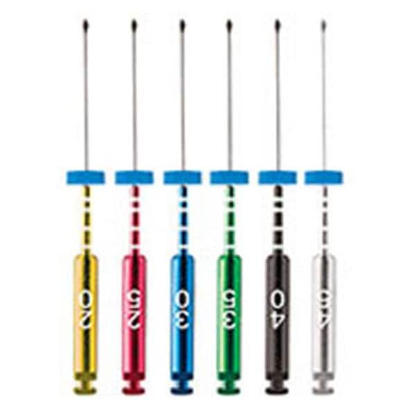 LightSpeed LSX Rotary Hand File 31 mm Size 20-45 Nickel Titanium Assorted 6/Pk