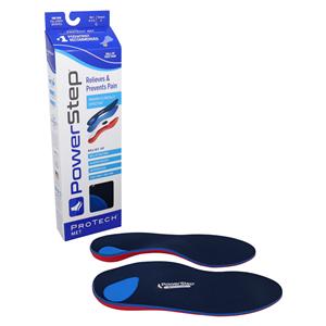 Powerstep Protech Met Orthotic Full Length Men 10-10.5 / Women 12-12.5