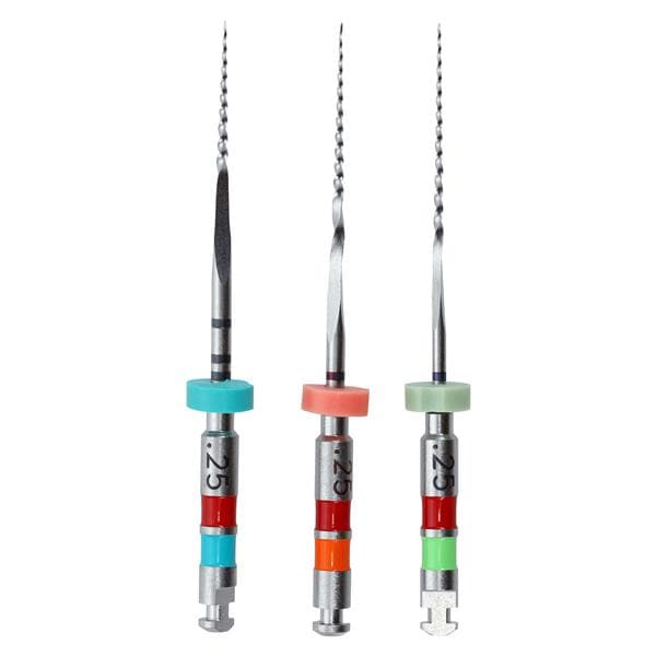 TF Twisted Files Rotary File 23 mm Size 25 Nickel Titanium Red 3/Bx