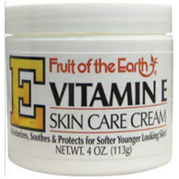 Moisturizer Cream Vitamin E 4oz Jar 4oz/Jr
