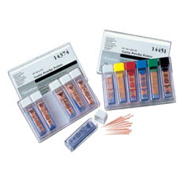 Tapered Hand Rolled Gutta Percha Points Size 80 Black 100/Bx