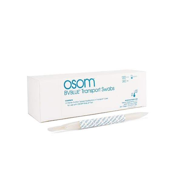 OSOM BVBlue Transport Swab 10/Ca