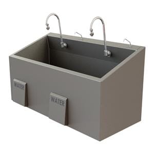 Economy Scrub Sink Deep Sloping Basin Ea