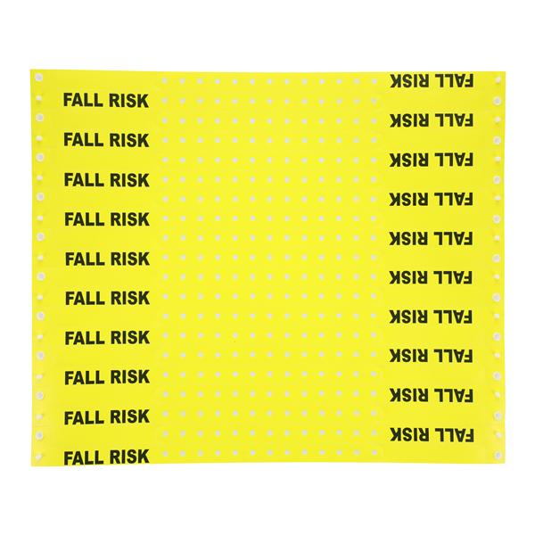 Sentry SuperBand Alert Wristband Polyester Yellow Adult / Pediatric 500/Bx