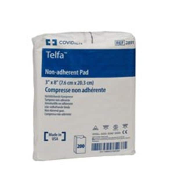 Telfa Foam Negative Pressure Pad 3x8" Sterile Non-Adherent Absorbent