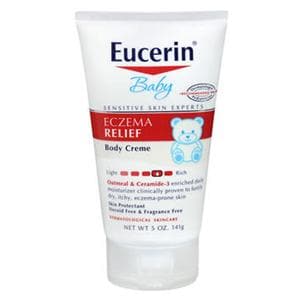 Eucerin Eczema Relief Cream 5oz Fragrance Free 12/Ca