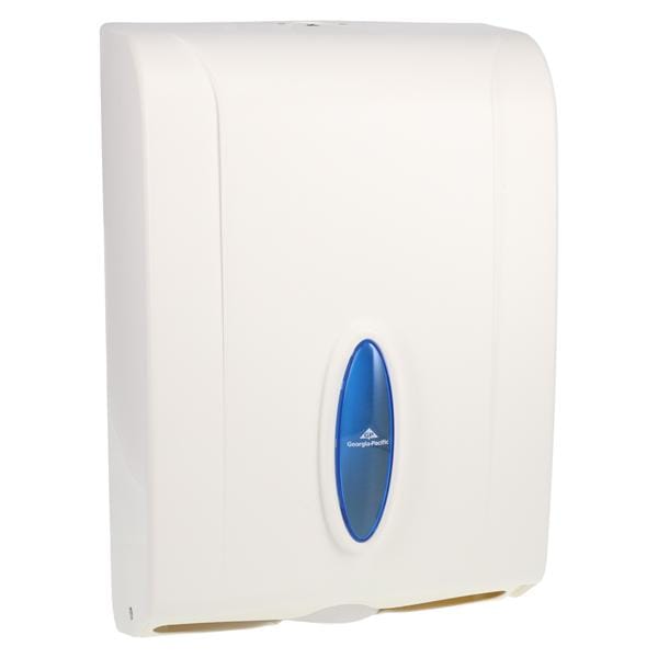 Paper Towel Dispenser White Plastic Ea