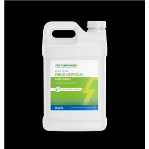 Rx Destroyer Disposal Solution 2.5gal 2/Ca