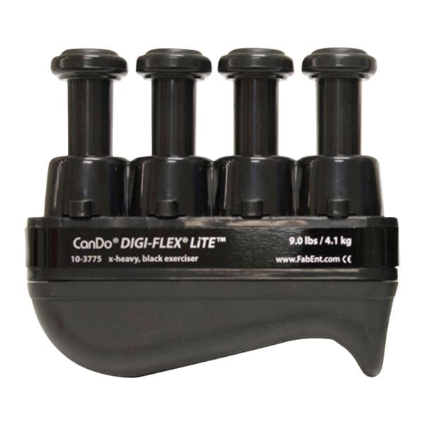 CanDo Digi-Flex Lite Resistance Exerciser Black X-Heavy
