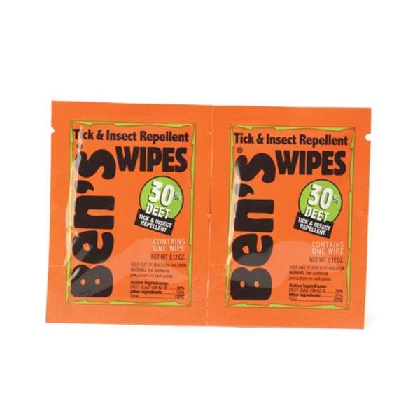 Ben's Tick and Insect Repellent Wipes Ea