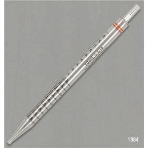 Serological Pipette Polystyrene 10mL Orange Band Sterile 200/Ca