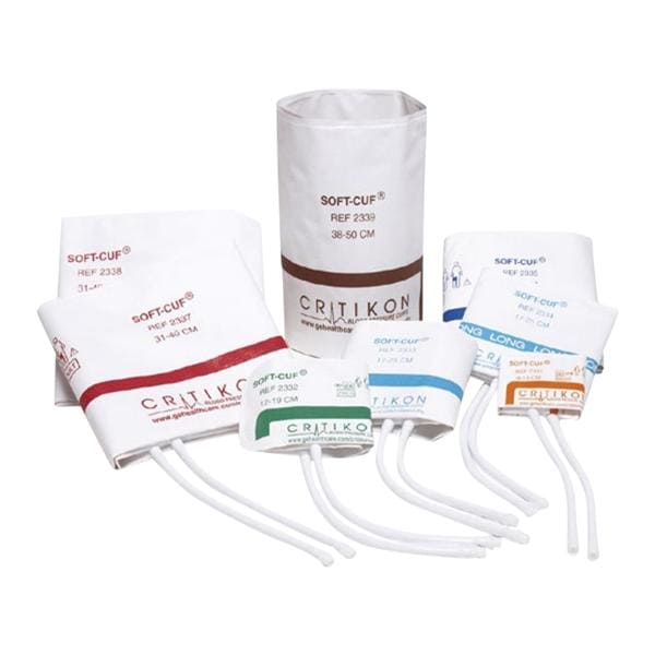 Critikon Classic-Cuf Blood Pressure Cuff Size 5 Wht/Rs LF 20/Bx
