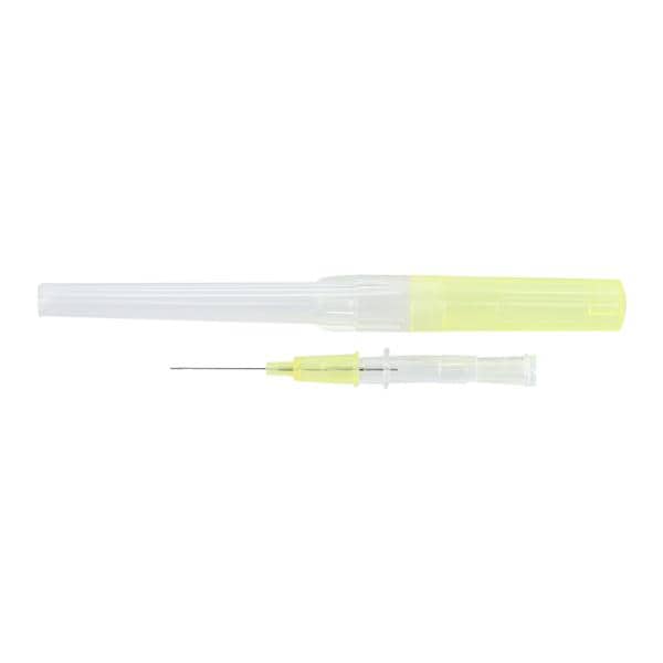 Safelet IV Catheter Safety 24 Gauge 3/4" Yellow 50/Bx, 4 BX/CA