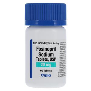 Fosinopril Sodium 20mg Each