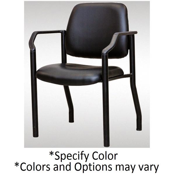 Side Chair Beach Steel Frame 425lb Capacity Ea